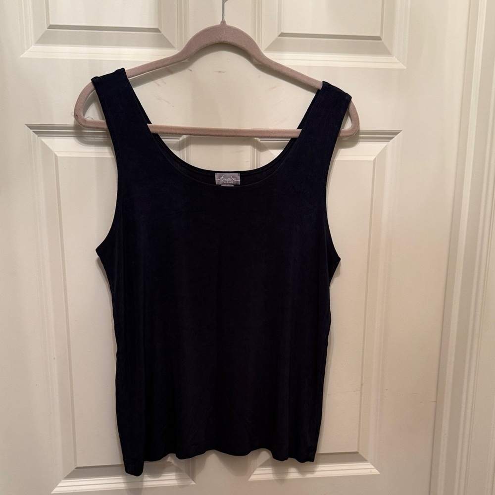 Classic Black Sleeveless Top
